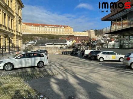 Parkplatz im Zentrum von Melk