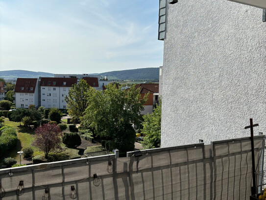 Attraktive 2-Zimmerwohnung mit toller Aussicht auf den Kappelberg