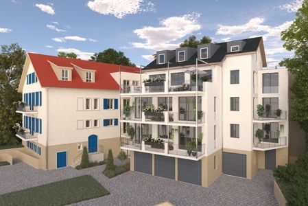 Energieeffizienter Neubau in Bevorzugter Wohnlage, Barrierefrei, 3-Zi. ETW mit 2x Balkonen