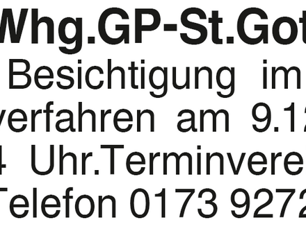 3,5 Zi.-Wgh GP-St.Gotthardt