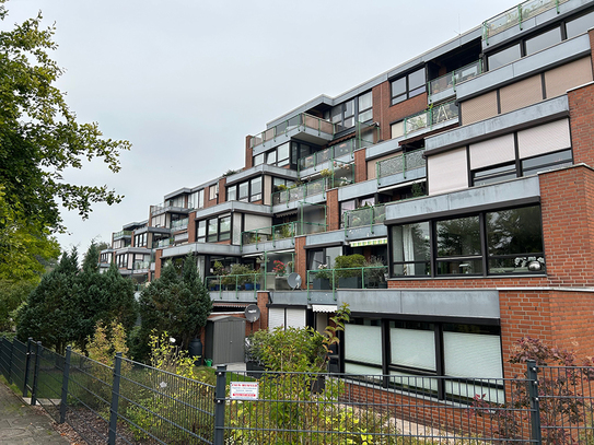 Schöne Aussicht in Ritterhude! Tolle Eigentumswohnung im Terrassenhaus.