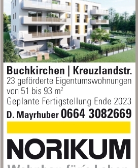 Eigentumswohnung in Buchkirchen (4611) 51m²