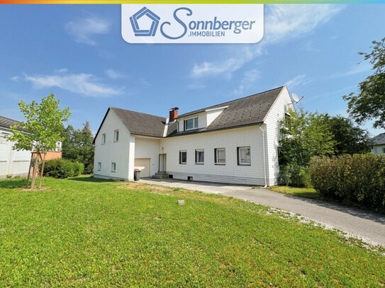 PERGSTERN – Ein- /Zweifamilienhaus mit großem Garten und Garage in Pergkirchen