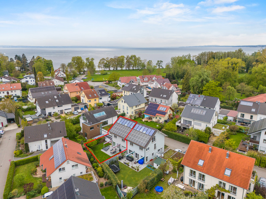 Familienglück in Laufweite zum See