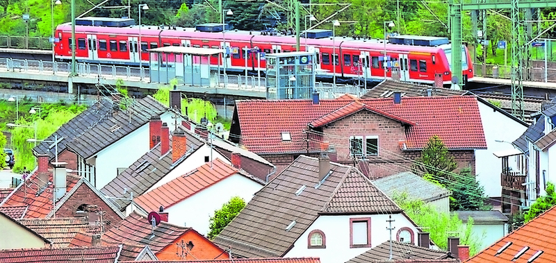 S-Bahn-Haltepunkt in Weidenthal