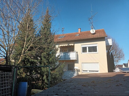 Gemütliche Dachgeschosswohnung mit herrlichem Blick