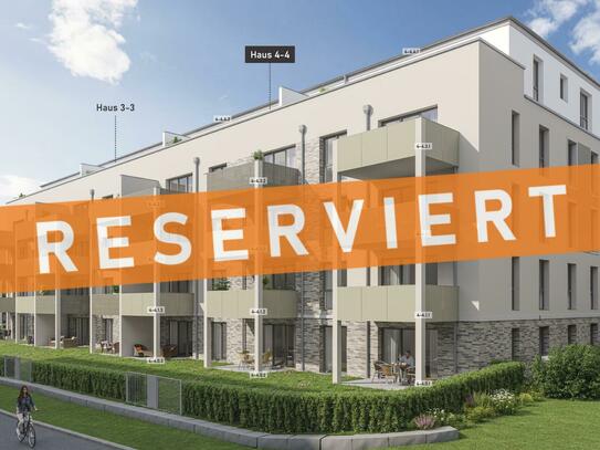 RESERVIERT: Exklusives Wohnen in der Höhe: Modernes 3-Zimmer-Penthouse in Hattersheim (KfW40 NH)