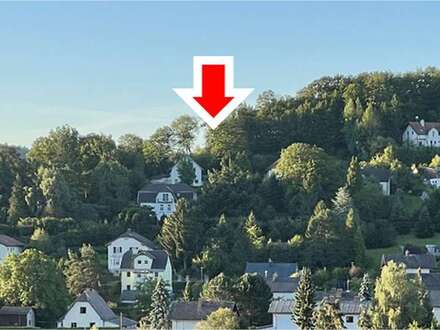 Aufgeschlossenes Bau-Grundstück (provisionsfrei) zu verkaufen: Ausblick, Waldluft und Siedlungsruhelage mit bester Infr…