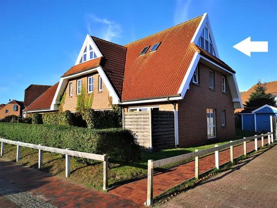 In beliebter Lage von Baltrum! Top gepflegtes Reihenendhaus mit Terrasse und eigenem Grundbuchblatt!