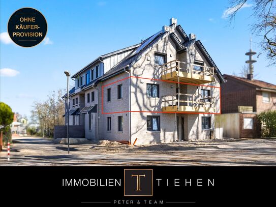 Qualifiziert für die Zukunft! Großzügige Etagenwohnung im KfW-40/ QNG Standard mit Emsblick