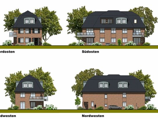 Hochwertige Neubauwohnung mit Balkon und Aufzug im beliebten Oldenburger Ehnernviertel