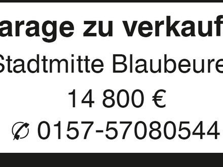 Garage in Blaubeuren (89143)