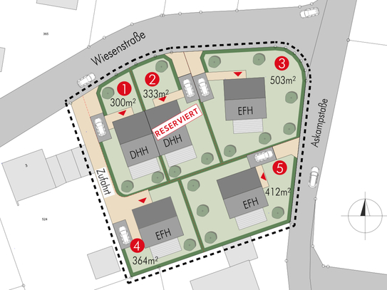 Neubau Grundstück für EFH in Leopoldshöhe