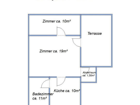 Poysdorf MIETE - Moderne Terrassenwohnung im Zentrum