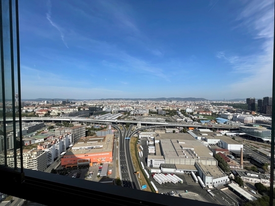 Ausblick, Zentrale Lage, Perfekte Infrastruktur - 360° Rundgang HELIO TOWER Urban Living Eigentum, Döblerhofstraße 10,…