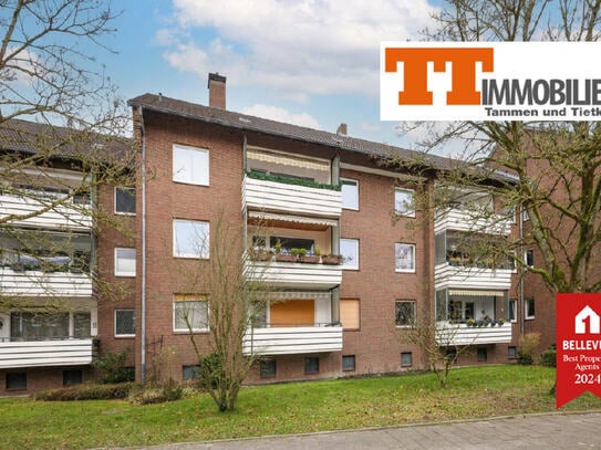 TT bietet an: Großzügige und sonnige 4-Zimmer-Wohnung mit Südbalkon und Garage im Europaviertel!