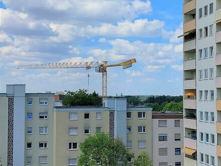 Gepflegte und helle 2-Zimmer-Wohnung in Top-Lage mit Fernsicht über die Dächer von Fürth