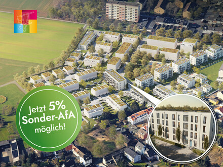 Sonder AFA 5%: Degressive Abschreibung macht FÜNF HÖFE für Kapitalanleger attraktiv.