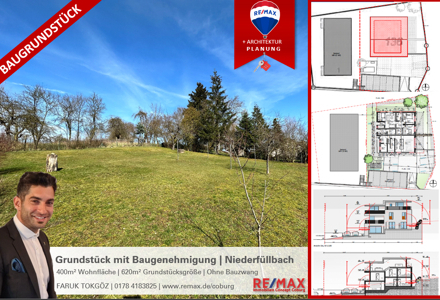 Baugrundstück in Niederfüllbach mit Baugenehmigung! EFH + MFH
