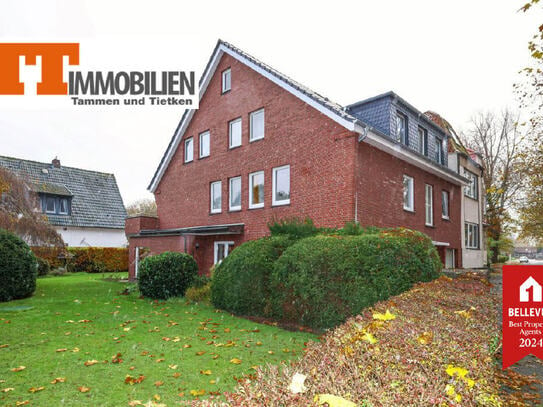 TT bietet an: Hübsche 2-Zimmer-Single-Wohnung im 1. OG mit Balkon im Villenviertel in Wilhelmshaven!