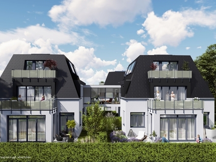 Exklusive Maisonettewohnung im Villen-Ensemble im Aaseepark! Provisionsfrei, direkt vom Bauträger!