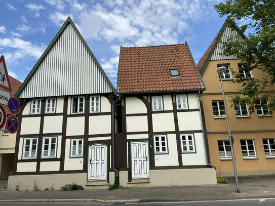 Schmuckes Fachwerkhäuschen mit kleiner Terrasse inmitten der City!