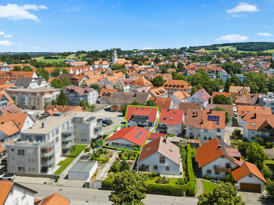 360° I Sofort frei in Bad Wurzach – direkte Innenstadtlage mit interessanter Erweiterungsoption !