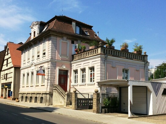 Exklusive historische Villa mit großer Neubaufläche in Ansbach
