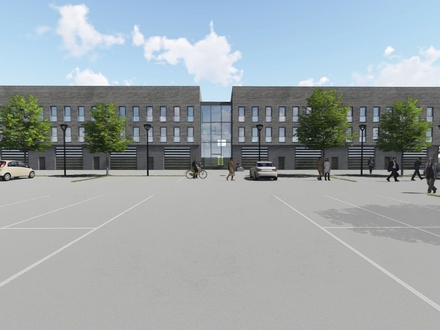 Neubau in Gablingen: Gewerbe-, Lager-, Werkstatt- u. Büroflächen mit 81 m²