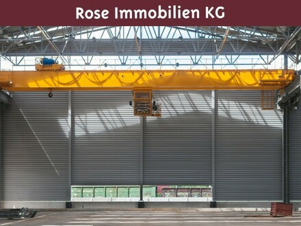 ROSE IMMOBILIEN KG: Neubau einer Industriehalle! Erstbezug!