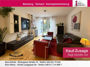 Neuwertige Maisonette-Wohnung mit Terrasse und großem Garten in schöner Lage