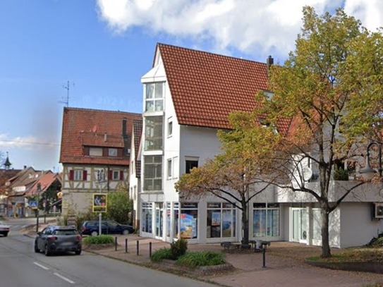 Ladengeschäft in 1 A Lage mit großen Schaufensterflächen in Weinstadt-Großheppach zu vermieten.