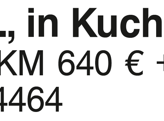 Kuchen, 3-Zi.-Whg.