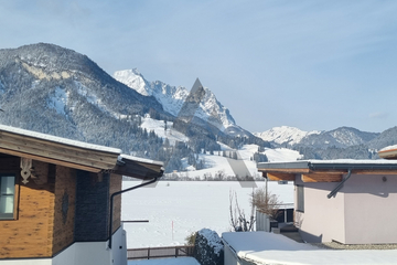 Gemütlicher Hausanteil mit schönem Bergblick