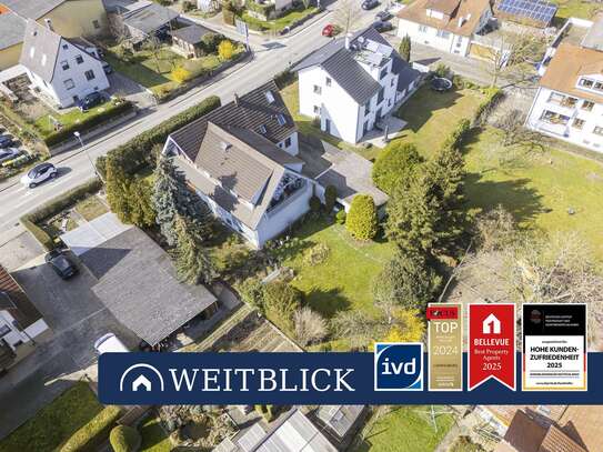 WEITBLICK: Familienparadies mit Bauplatz!