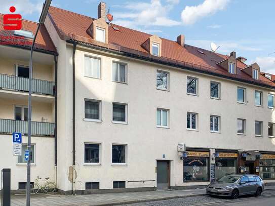 U-Bahn- und Tierpark-Nähe | 3-Zimmer-Wohnung mit Loggia und Einzelgarage, aktuell vermietet