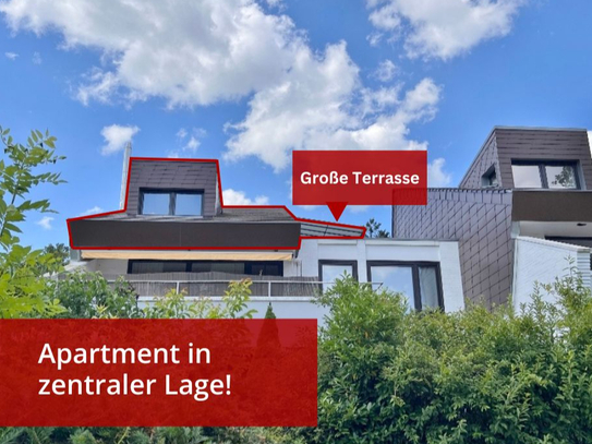 Bezugsfertig! Tolles Single-Apartment mit großer Süd-Dachterrasse!