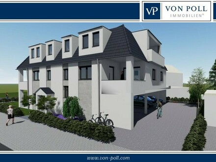 Neubau Obergeschosswohnung | KfW 40 | ca. 80 m² | 3ZKB | Balkon | Fahrstuhl | Carport | Zentrum