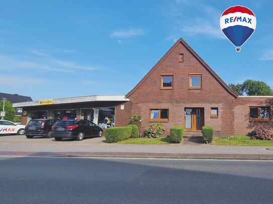 Modernisiertes Einfamilienhaus mit Ladenfläche zentral in Bockhorn