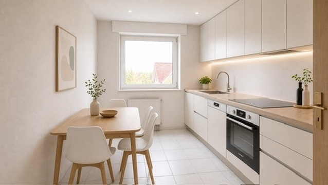 Schöne 4-Z-Dachgeschosswohnung mit toller Aussicht in ruhiger Wohnlage - Provisionsfrei !! - Foto 1