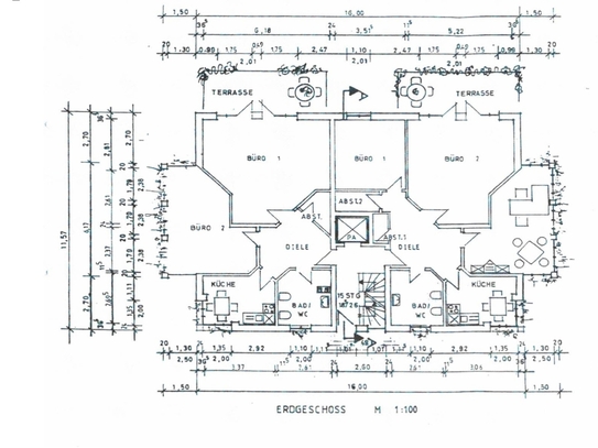 Großzügige Praxisfläche mit ca. 168 m² im Zentrum von Bielefeld zu vermieten!