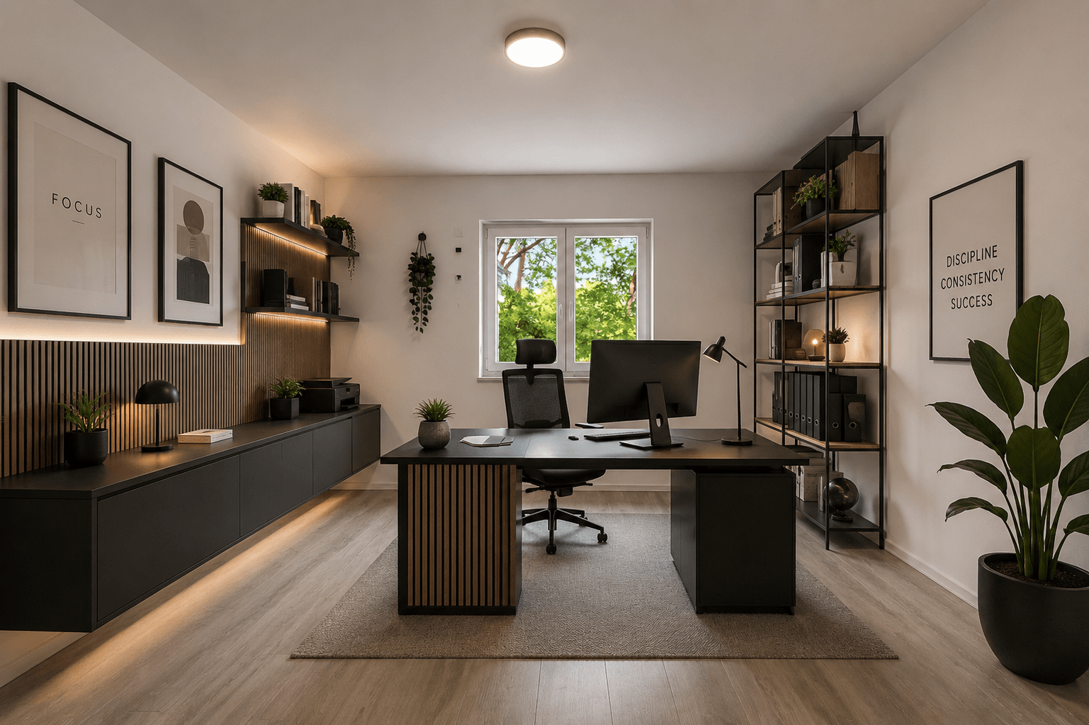 Modernes Familienhaus mit Doppelgarage und Blick ins Grüne - Foto 4