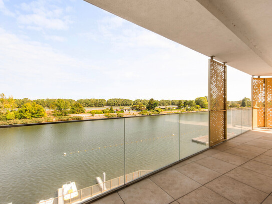 Luxury Living mit direktem Blick auf die Donau! Genießen Sie die Ruhe und Privatsphäre!