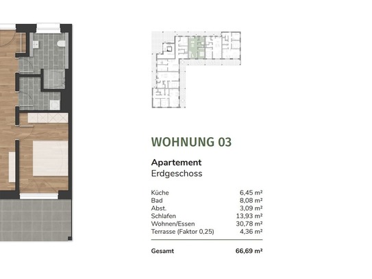 Wohnen am Urwald - 17 moderne Eigentumswohnungen in Neuenburg - Wohnung 3