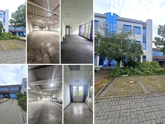 Produktions-/Lager- & Bürofläche im Gewerbepark Wiedemar, 2 Büros, 4 Rolltore, Rampe, SP mgl.