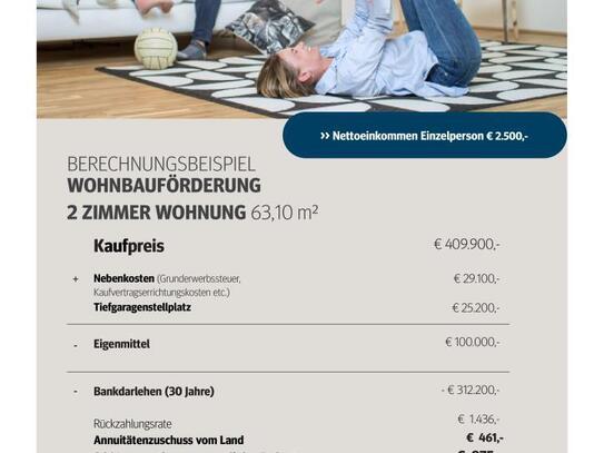 Exklusive 2-Zimmer Neubauwohnung mit Garten in Golling - Entdecken Sie die Vorteile der neuen Wohnbauförderung und der…