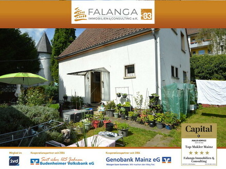FALANGA IMMOBILIEN - EFH mit herrlich großem Garten & Garage in ruhiger Schiersteiner Ortskernlage!