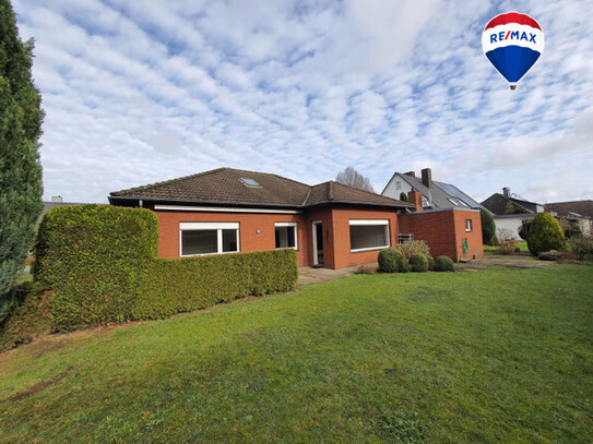 Bungalow zum Wohlfühlen mit sonnenausgerichtetem Garten.