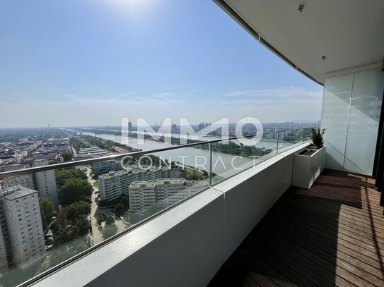 Liebenswertes Apartment mit wunderbarem Ausblick und allen Annehmlichkeiten im Haus (Neue Donau)