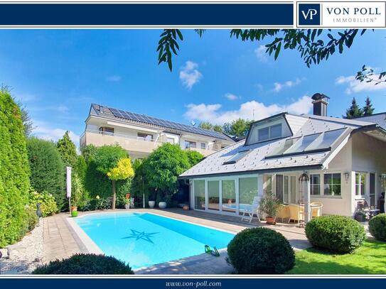 Schickes Einfamilienhaus mit Pool + herrlichem Garten - Liefering